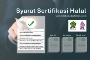 Syarat Sertifikasi Halal
